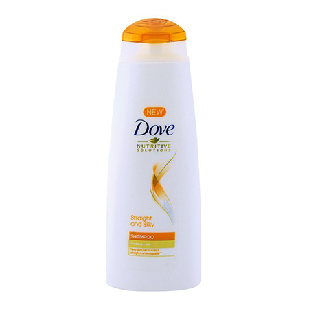 Dove Shampoo Silk  & Sleek 250 ml  (Imported)