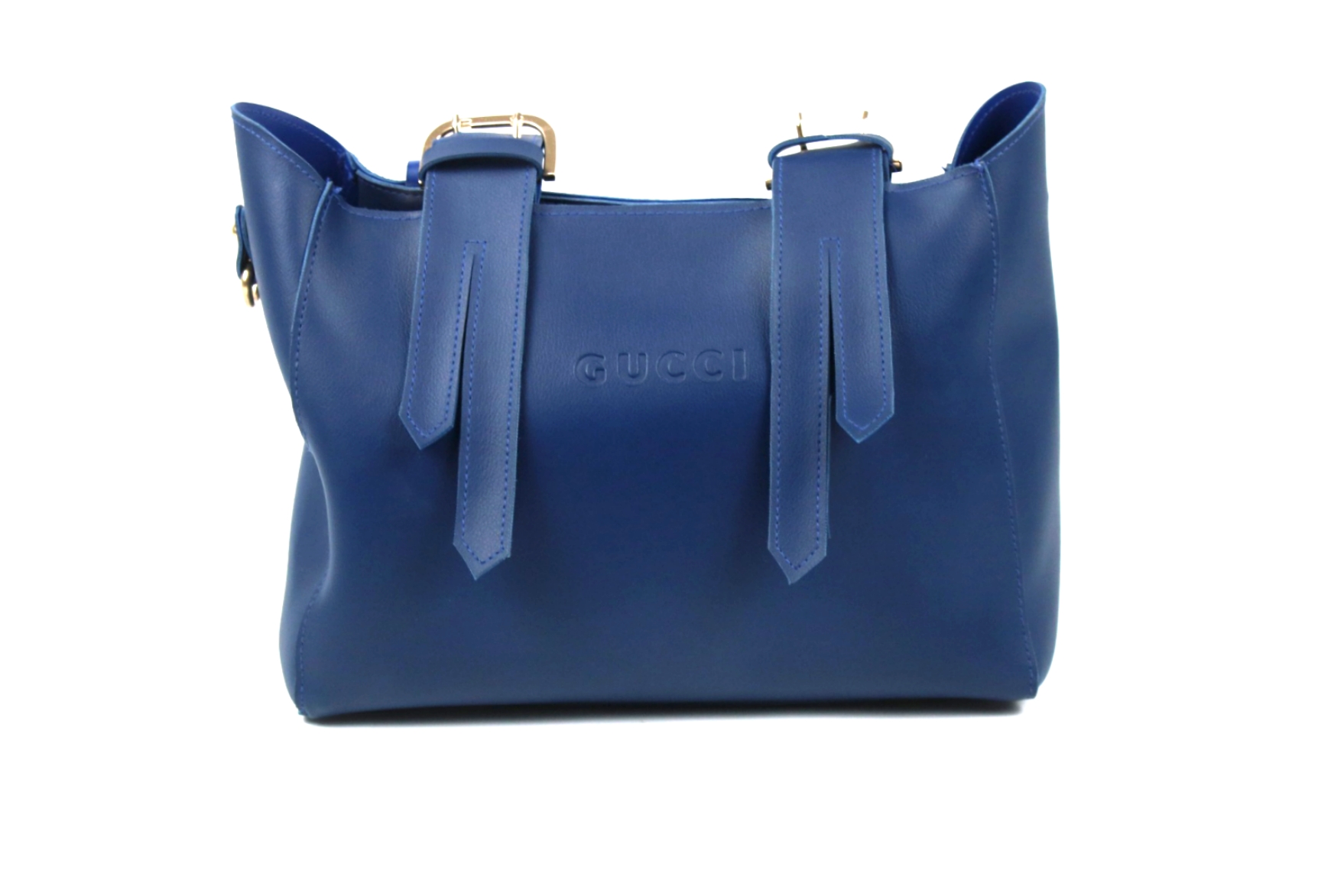 Gucci Blue Ladies Hand Bag ( 2 Pcs )