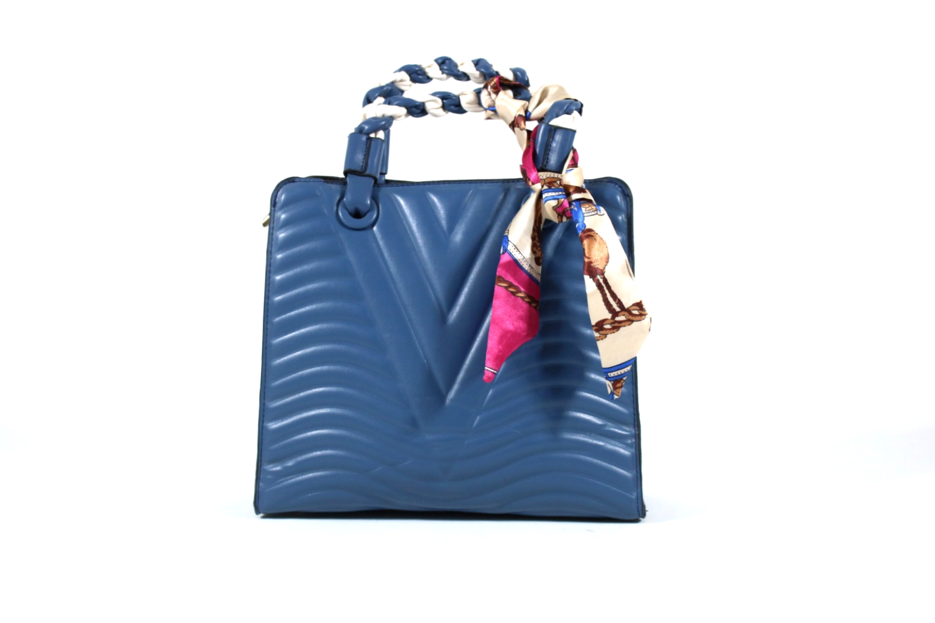 Fashion Blue Ladies Hand Bag
