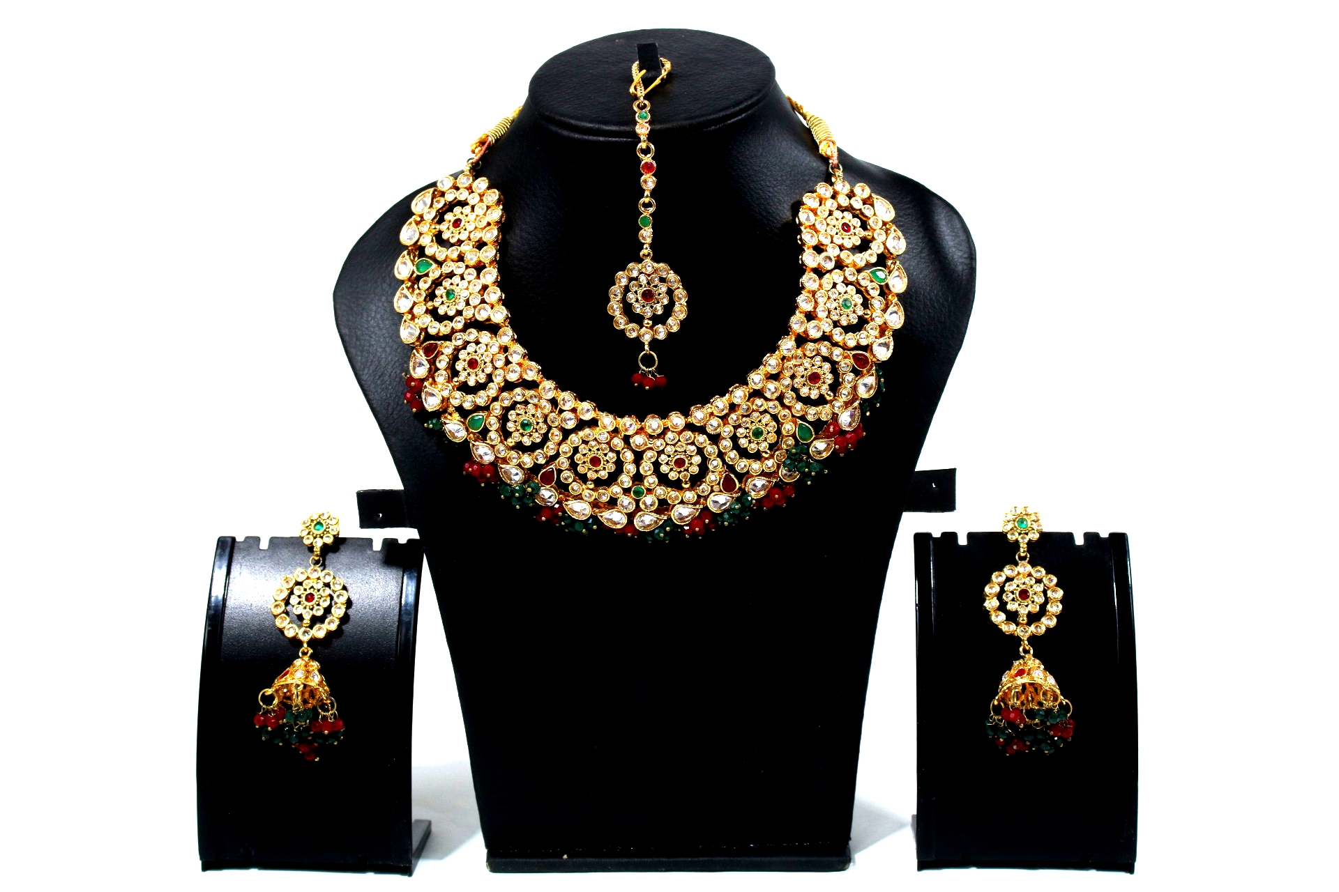 Golden Multi Jewellery Set