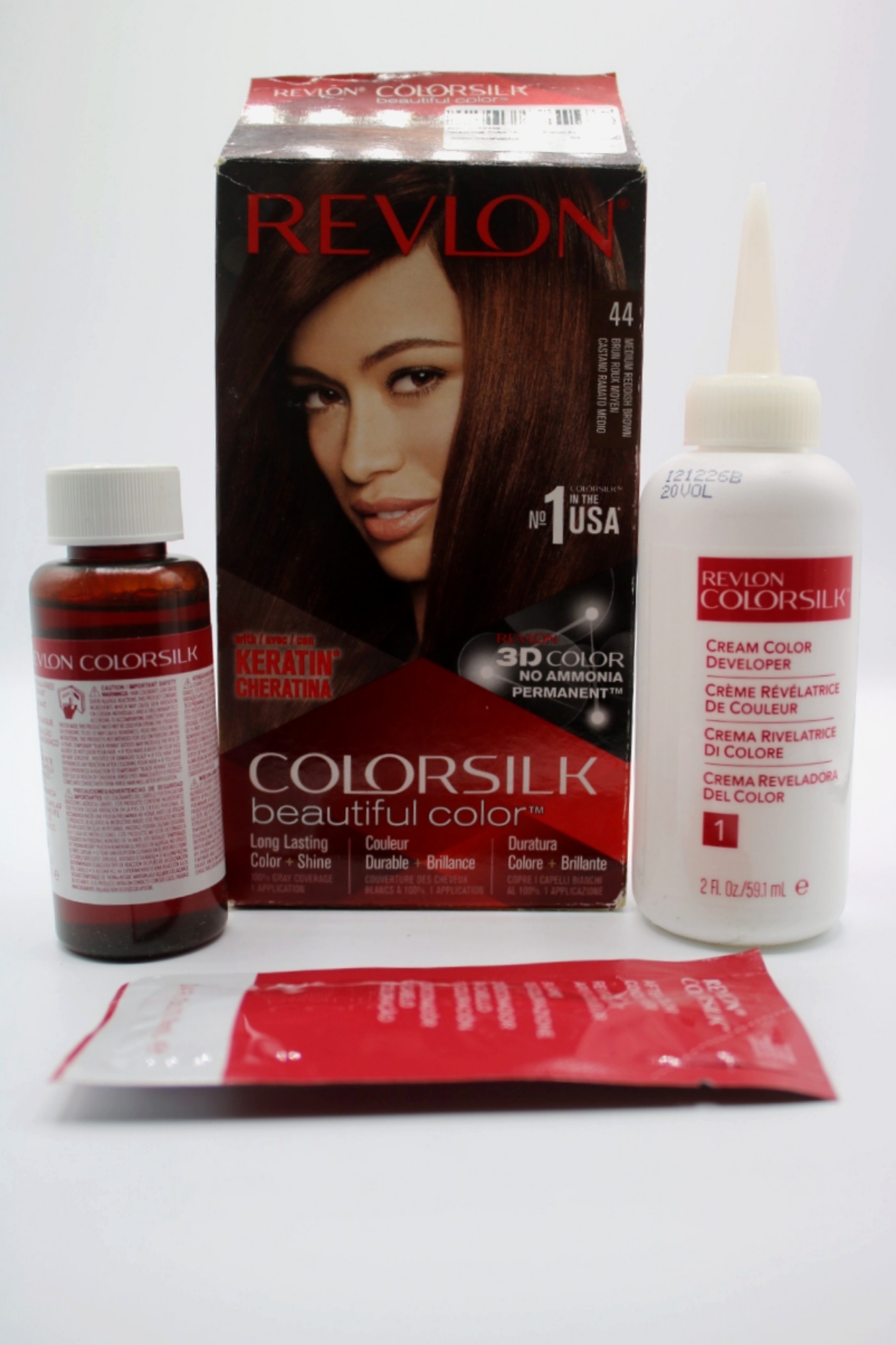 Revlon Hair  Color Med Red Brown 44