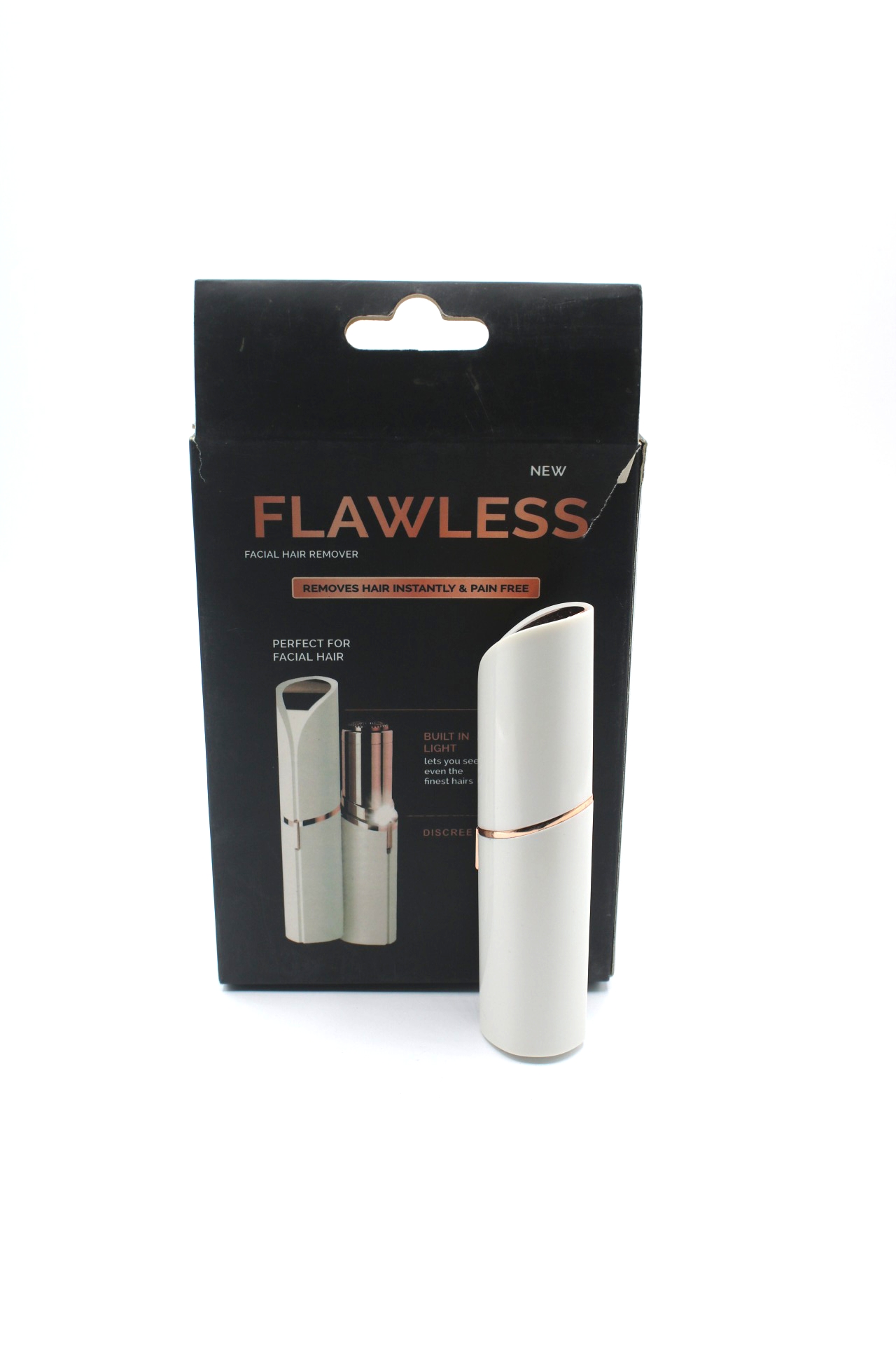 Flawless Facial Hair Remover 18k Gold Plated