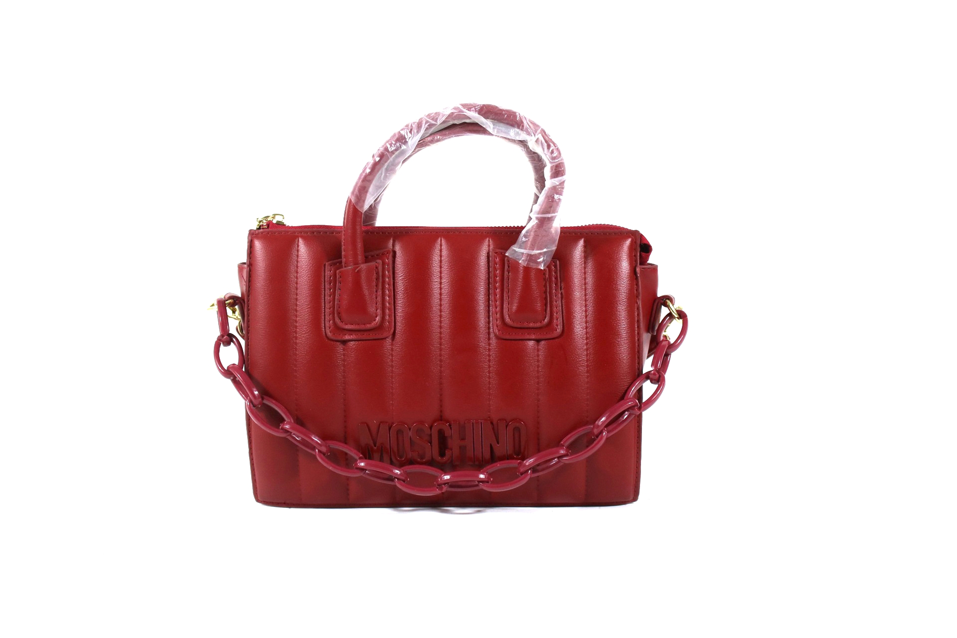 Moschino Red Ladies Hand Bag