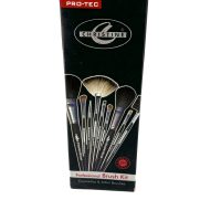 PRO-TEC Christine Professional Brush Kit Cosmetic&Artist Brushes