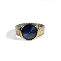 Fitron Golden Silver Ladies Wrist Watch.