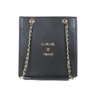 Chanel & Paris Black Ladies Hand Bag